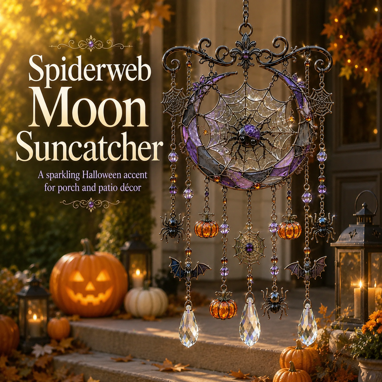 🎃 Halloween Early Bird Sale | 70% OFF 🎐 Halloween-Themed Crystal Wind Chime