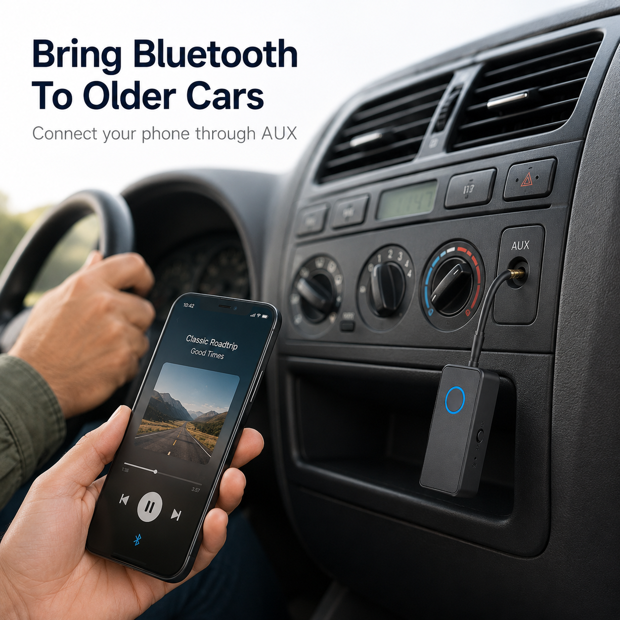 🎉 75% OFF - 2-in-1 Bluetooth Transmitter & Receiver