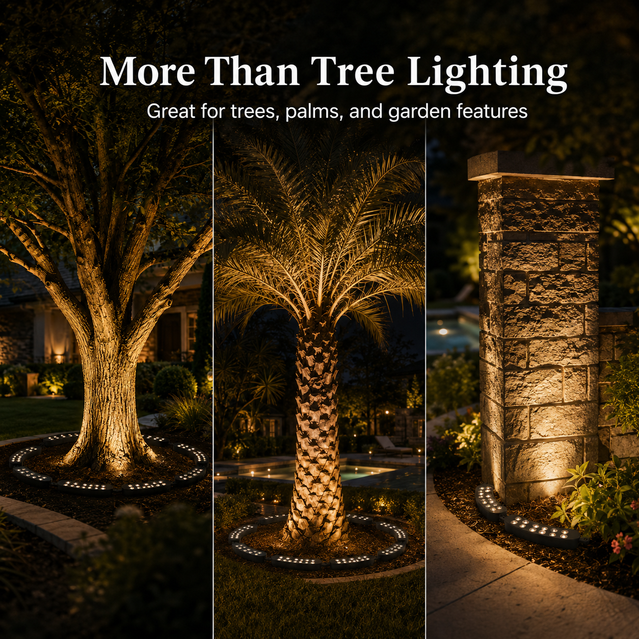 🔥 75% OFF 🌳 Ring-Shaped Waterproof Outdoor Tree Light