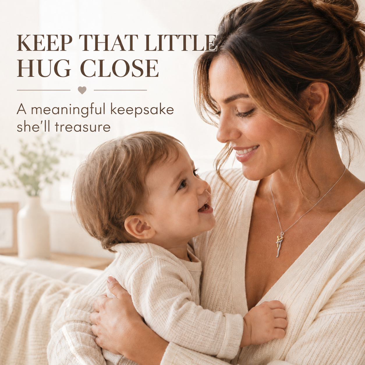 💥 80% OFF ❤ Baby Hug Necklace
