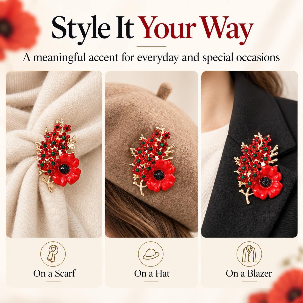🌺 Anniversary Special 80% OFF ❤️ 1945–2026 "Never Forgotten" Victory Blossom Keepsake
