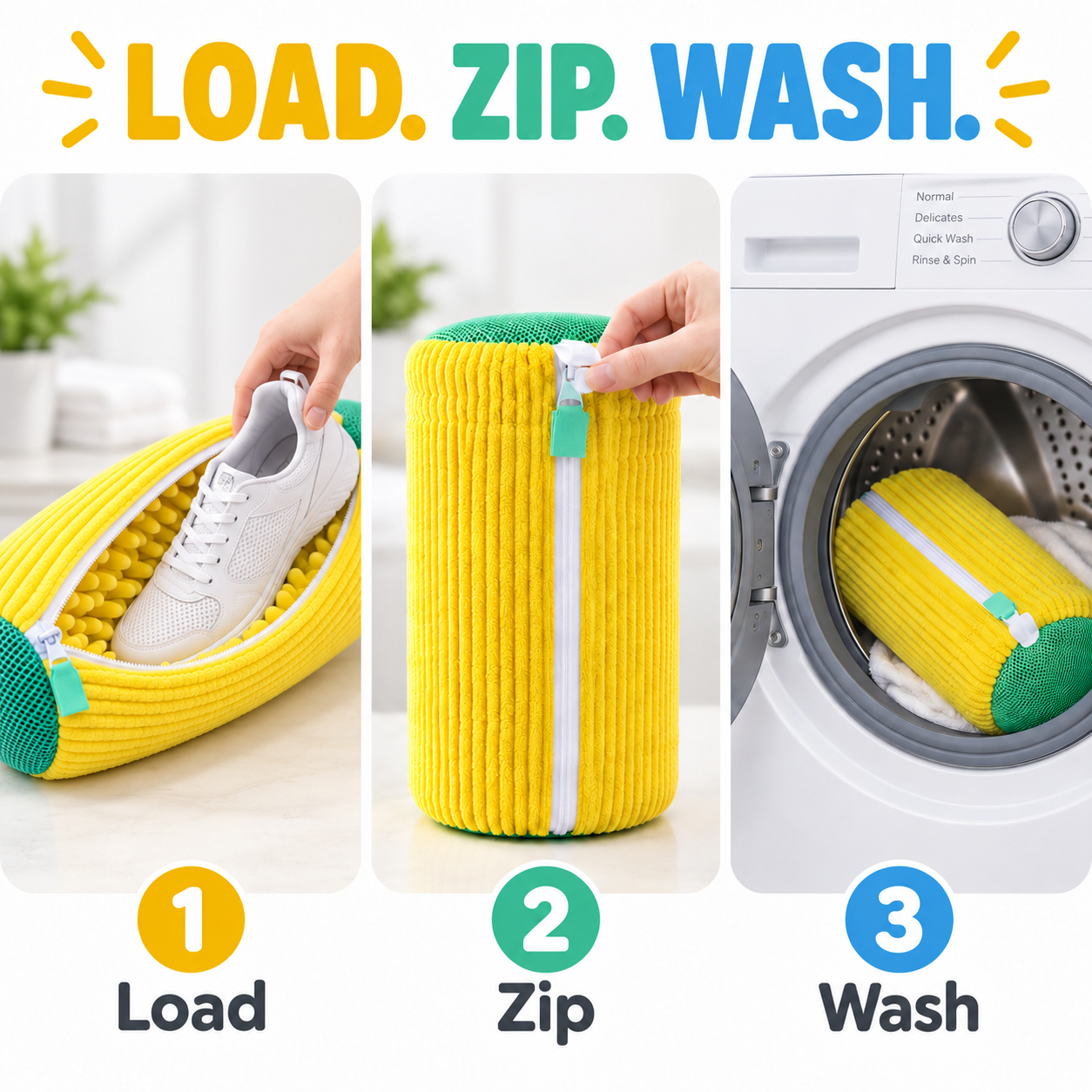 🔥 75% OFF 👟 Protective Shoe Washing Bag
