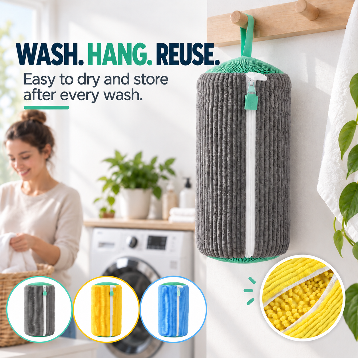 🔥 75% OFF 👟 Protective Shoe Washing Bag
