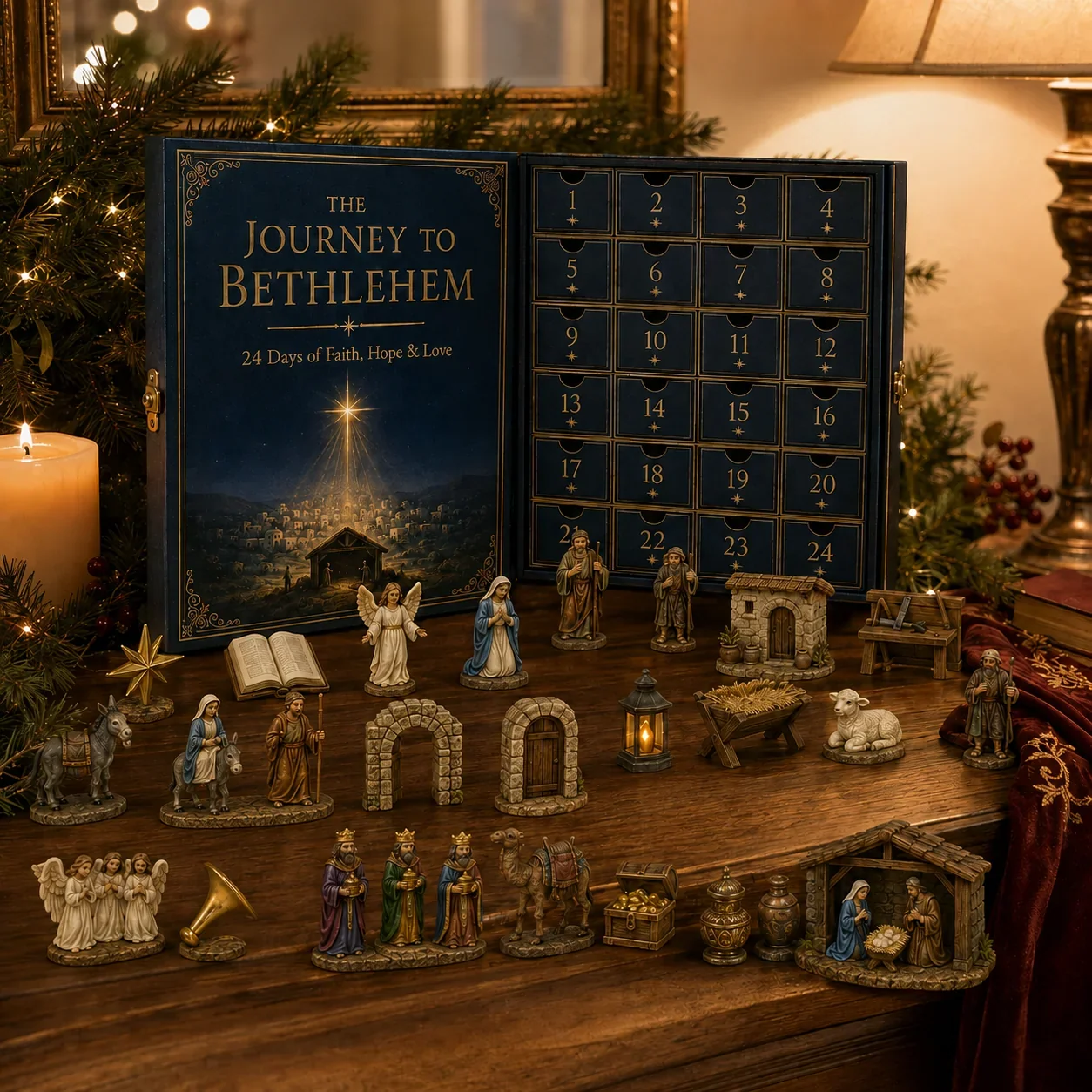 🎉75% OFF 🎄 24-Day Journey to Bethlehem Advent Calendar 2026