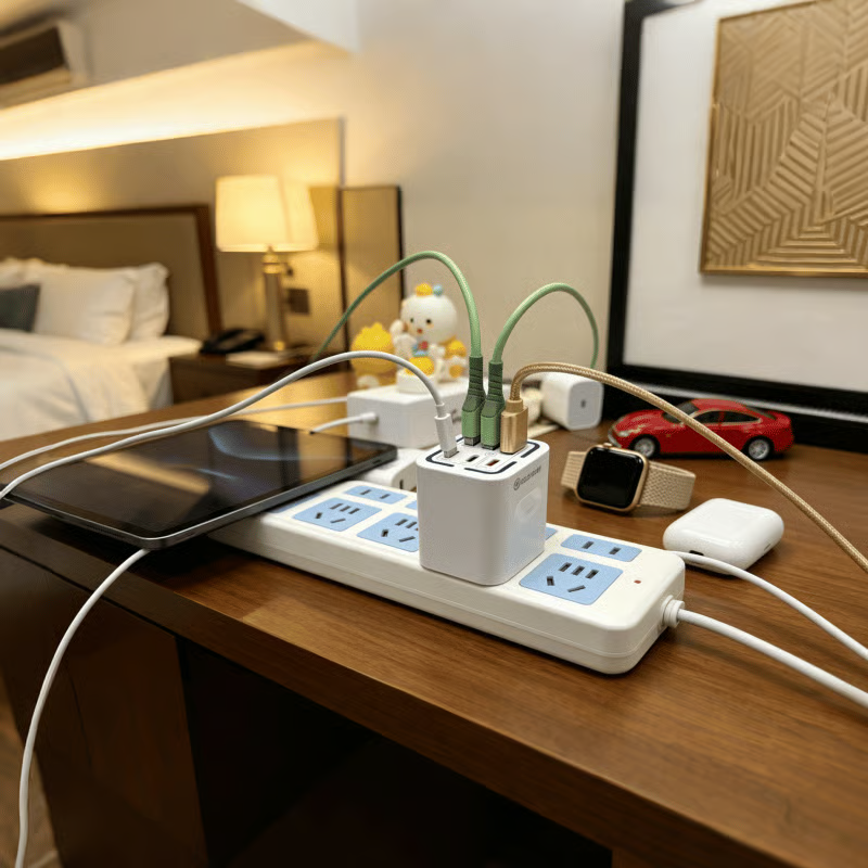 🔥 70% OFF Today 🔋 50W Multi-Port Fast Charger with Smart Fast Charging