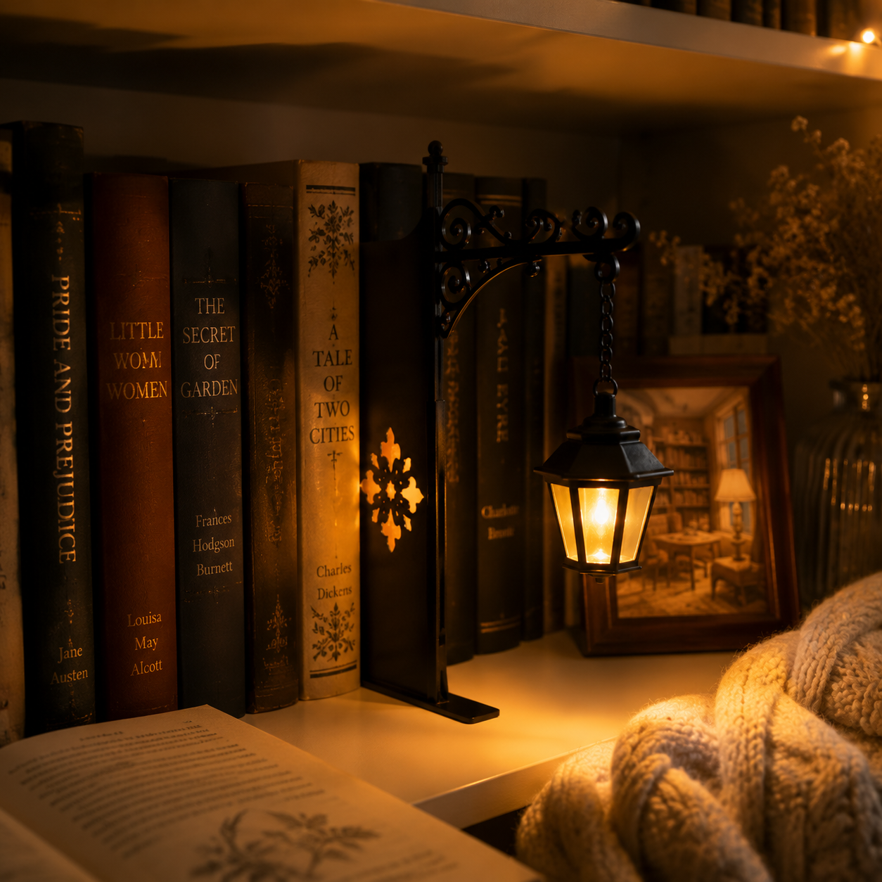 Mini Book Nook Light™ – Create A Cozy Magical Reading Corner On Your Bookshelf