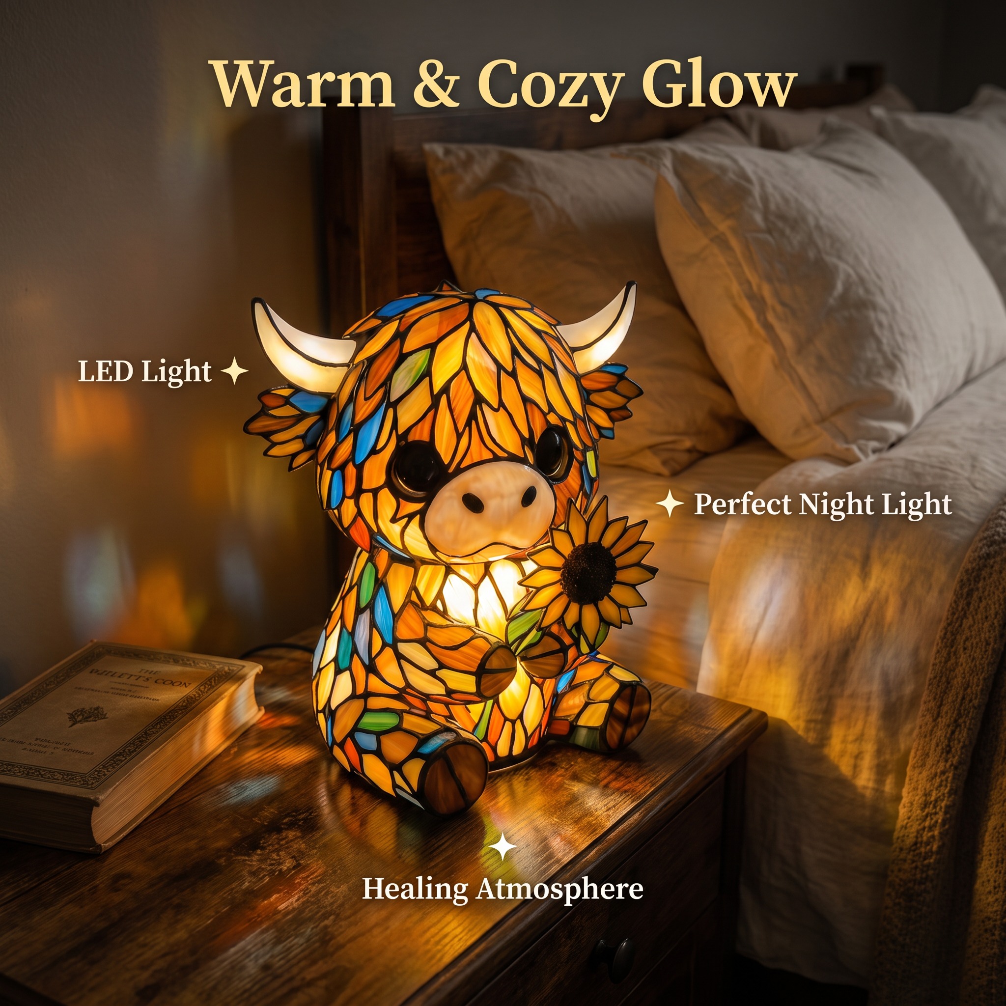 Resin Handmade Animal Lamp
