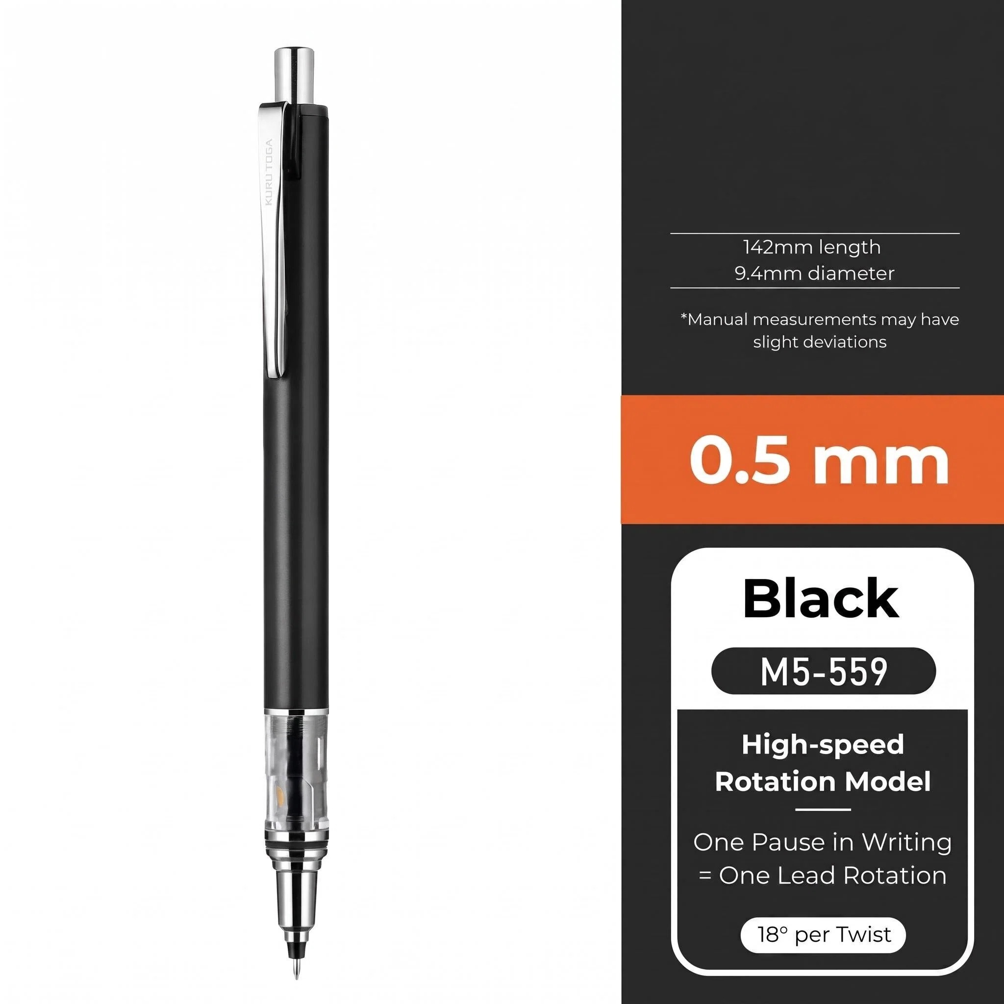 🔥Final Day Clearance 65% OFF🔥Advance Mechanical Pencil M5-559, 0.3 mm - 0.7 mm