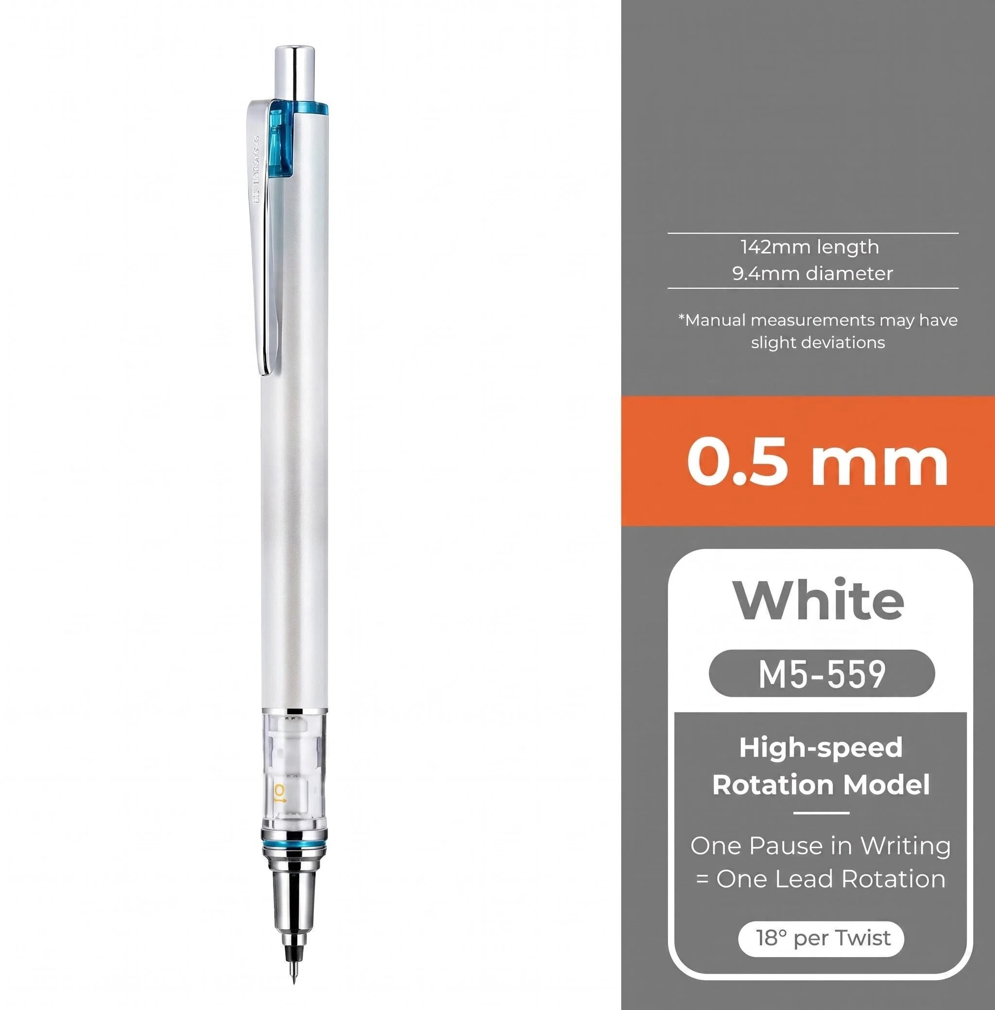 🔥Final Day Clearance 65% OFF🔥Advance Mechanical Pencil M5-559, 0.3 mm - 0.7 mm