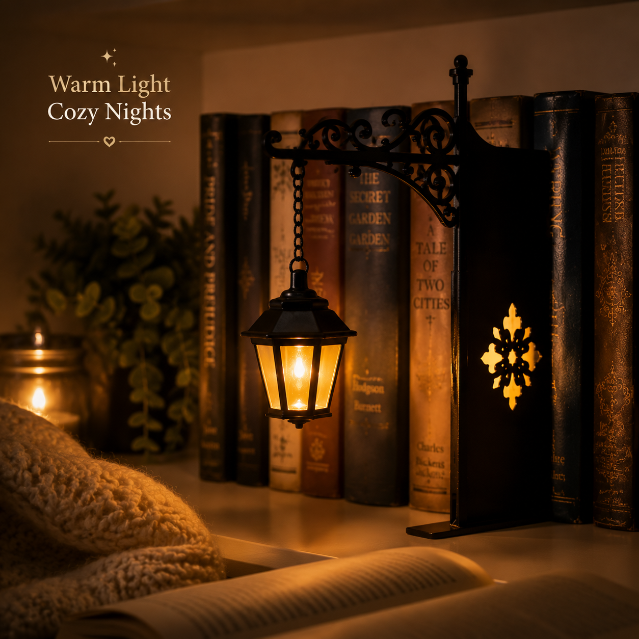 Mini Book Nook Light™ – Create A Cozy Magical Reading Corner On Your Bookshelf