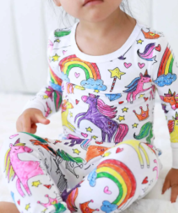 Colorable Two Piece Pajama Set | Construction Zone