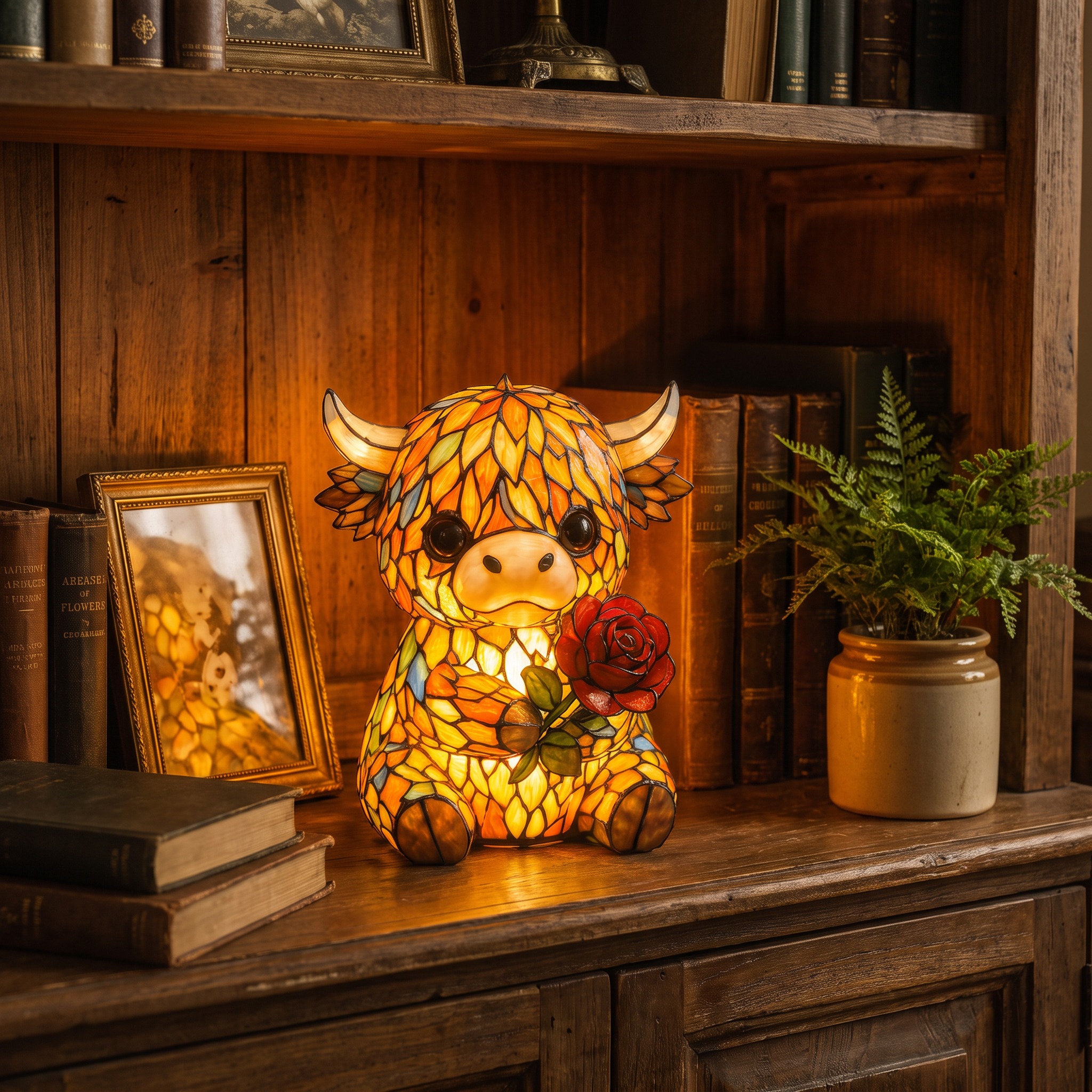 Resin Handmade Animal Lamp