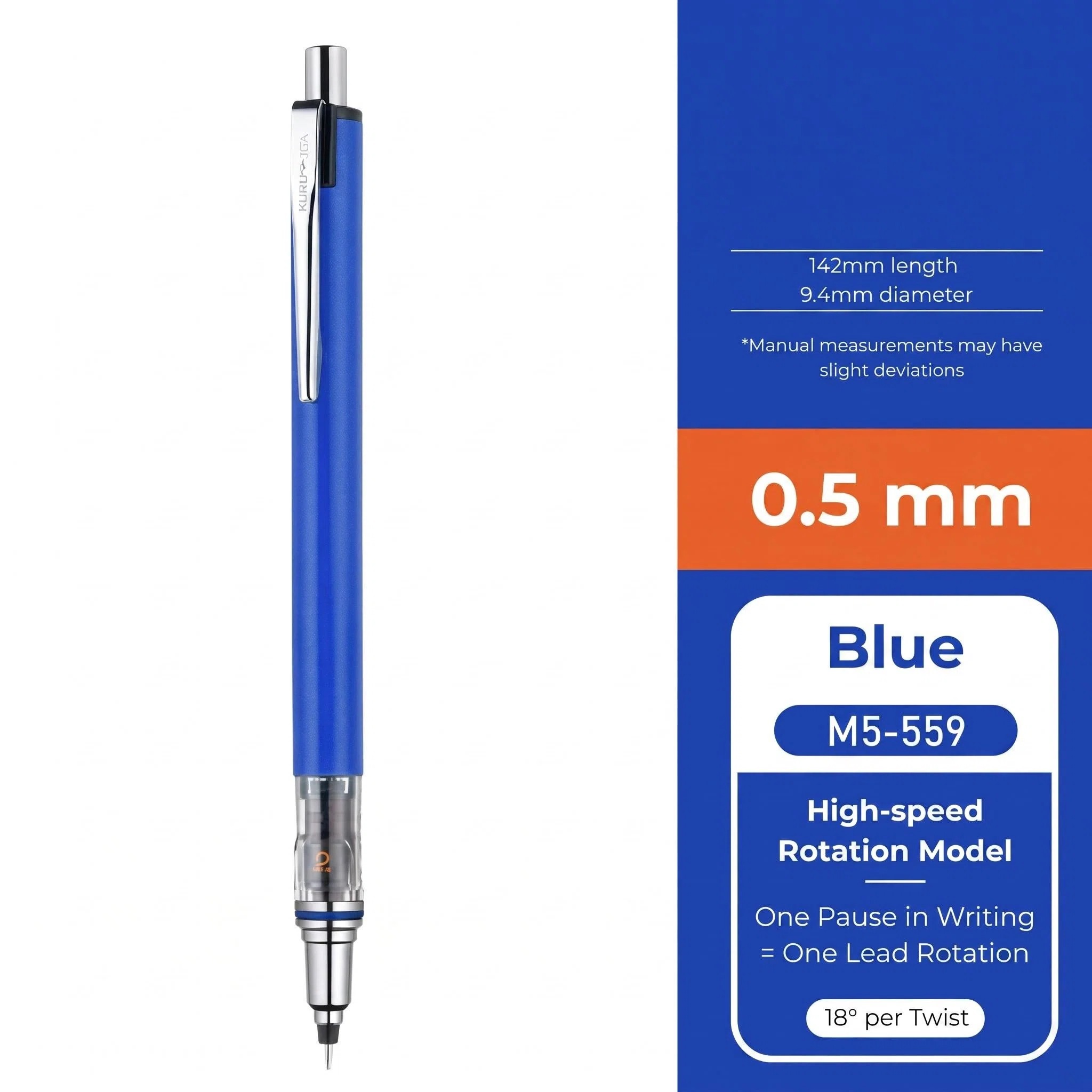 🔥Final Day Clearance 65% OFF🔥Advance Mechanical Pencil M5-559, 0.3 mm - 0.7 mm