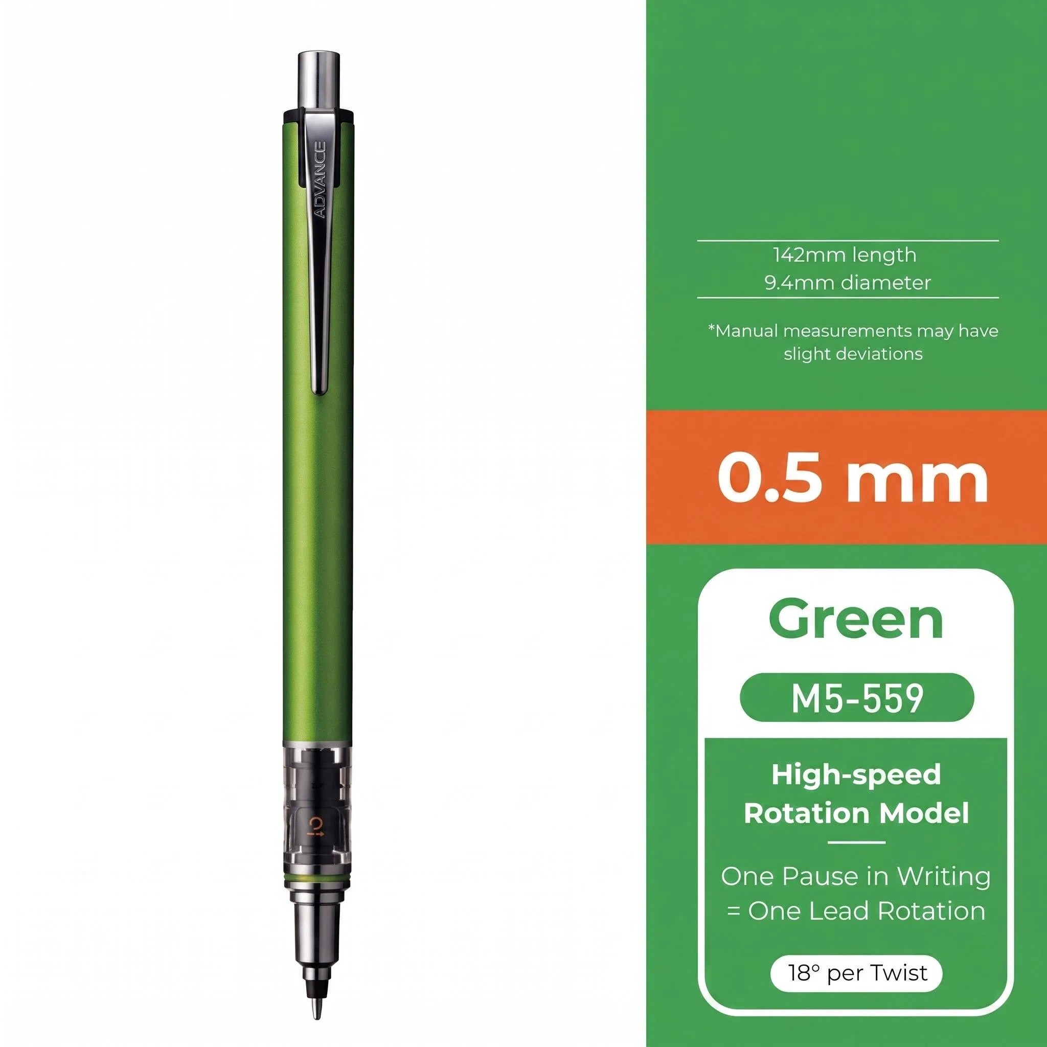 🔥Final Day Clearance 65% OFF🔥Advance Mechanical Pencil M5-559, 0.3 mm - 0.7 mm