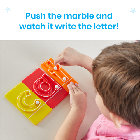 🔤Marble Tracers - Lowercase Letters🌀Roll Into Letter-Writing Fun!
