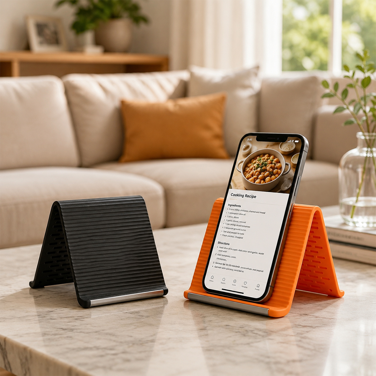 📱 Foldable Practical Desktop Holder – All-in-one You Must Have👍