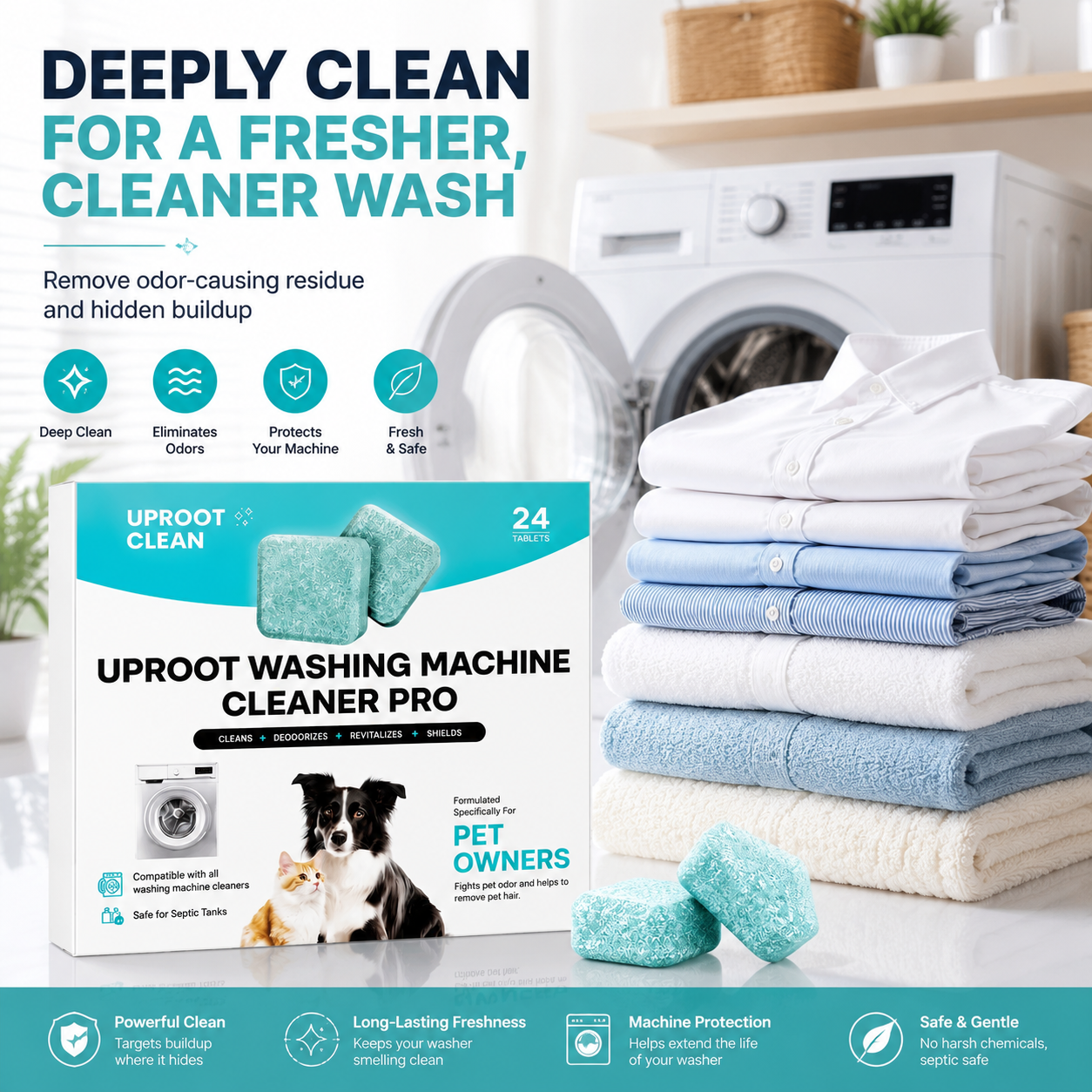 Washing Machine Cleaner Tabs👚