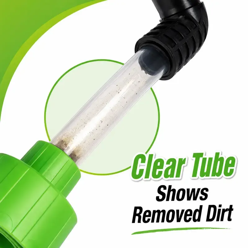 🔥LAST DAY 50% OFF 🔥 HVAC Condensate Drain Line Cleaning Adapter Clear Shop Vac Connector for Fast A/C Drain Clog Removal
