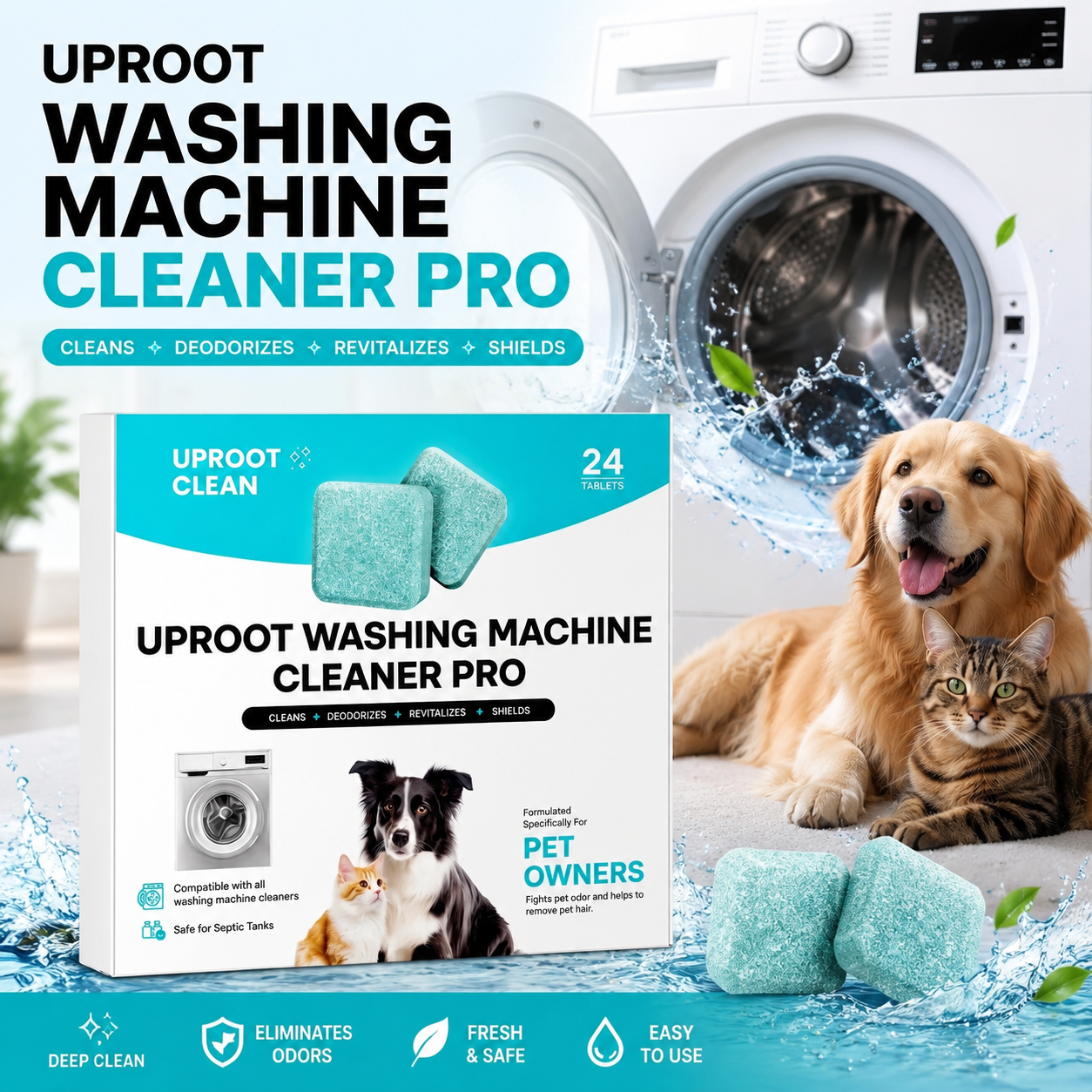 Washing Machine Cleaner Tabs👚