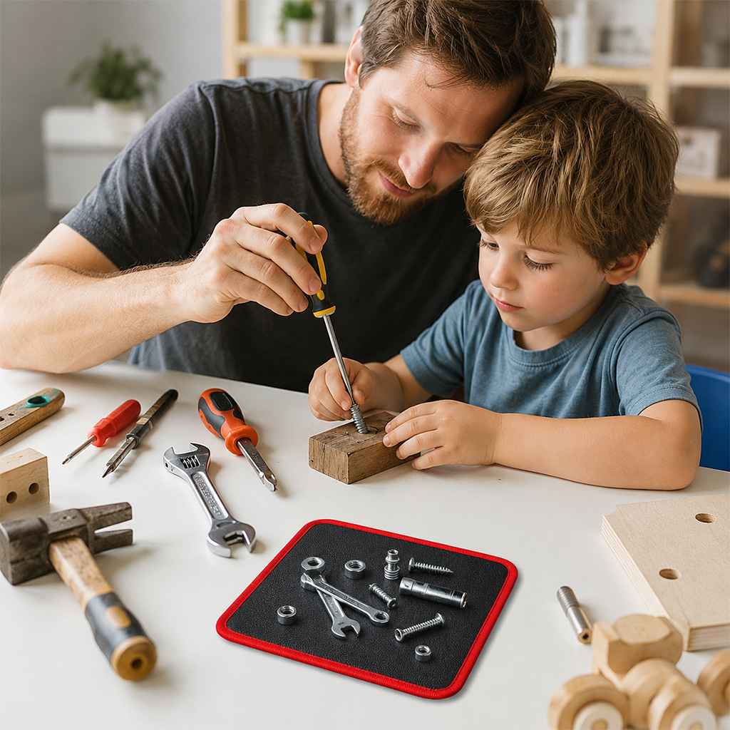 🧲Flexible Magnetic Tool Mat – Keep Your Tools Organized & Secure👨‍🔧