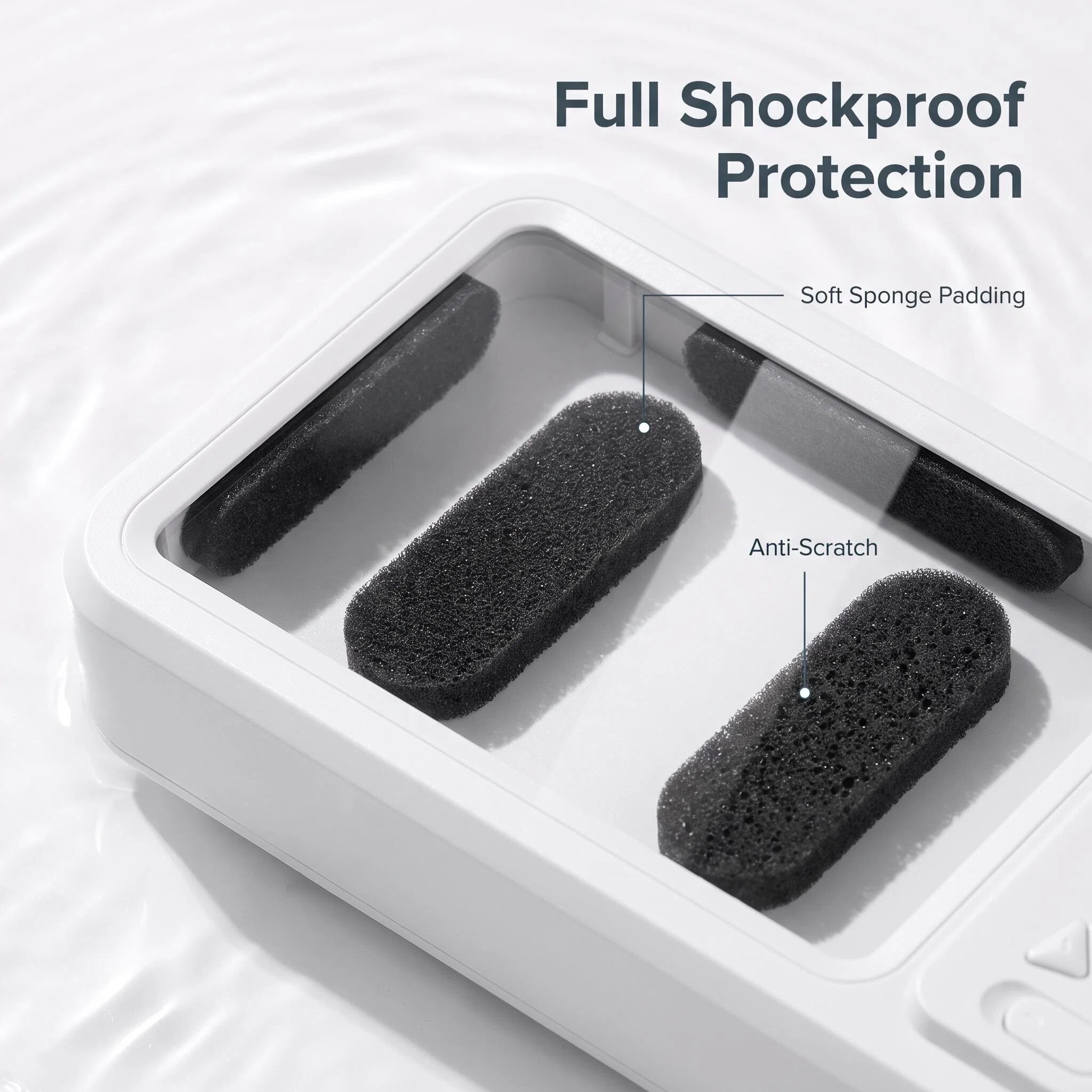 Waterproof Shower Bluetooth Speaker Screen