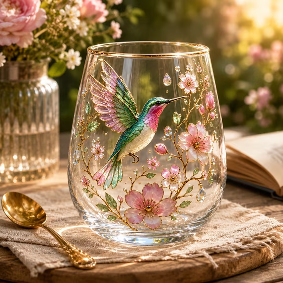 ✨ Start Your Day Beautifully 70% OFF 🌸Limited Edition 2026 Floral & Animal Morning Bliss Glass Cup ☕