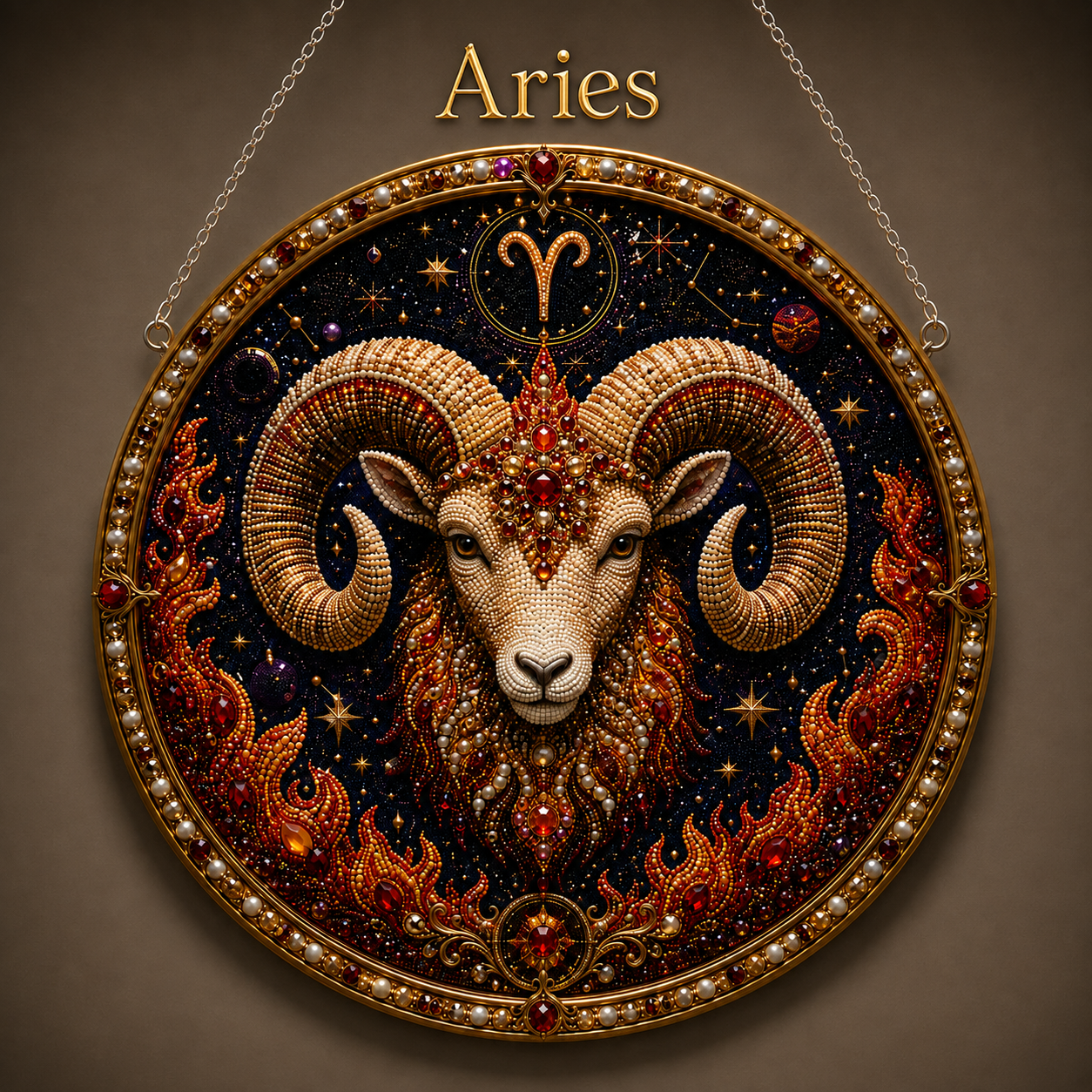 🌙 65% OFF – Your Zodiac, Your Art ✨ 12 Zodiac Pearl Art DIY Kit
