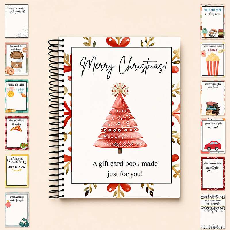 🎄 Christmas Gift Card Keepsake Book