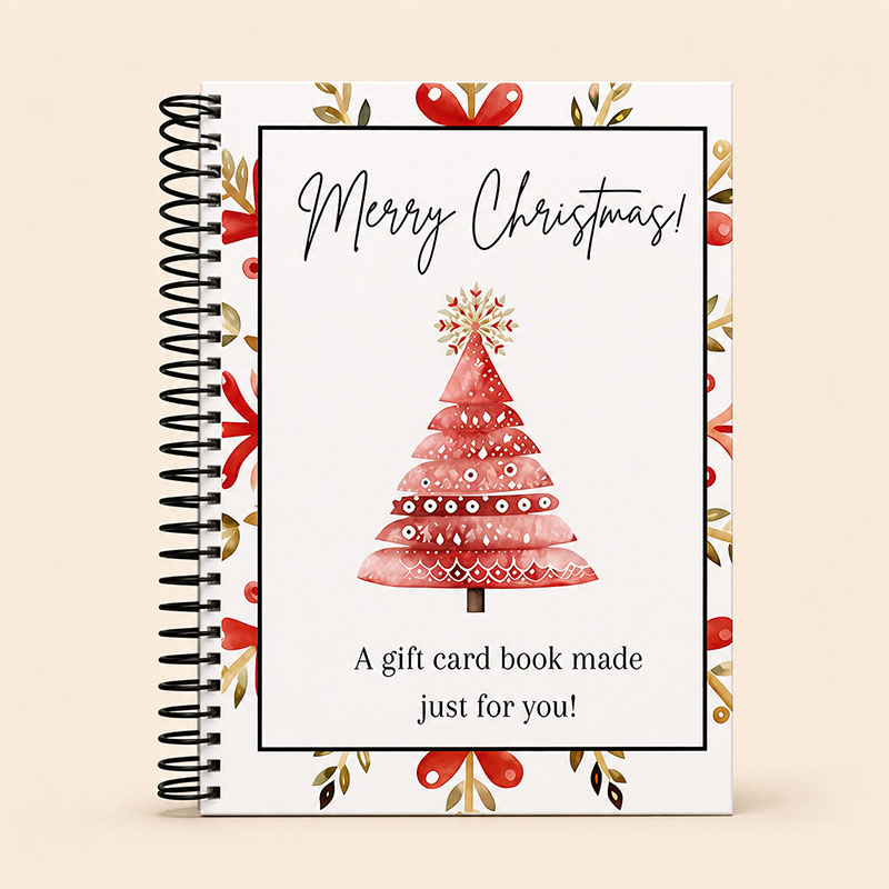 🎄 Early Bird 55% OFF – Christmas Gift Card Keepsake Book – A Surprise on Every Page 🎁