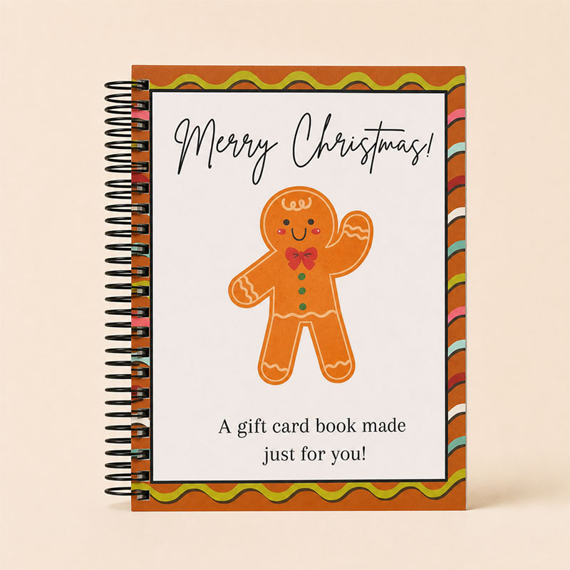 🎄 Early Bird 55% OFF – Christmas Gift Card Keepsake Book – A Surprise on Every Page 🎁