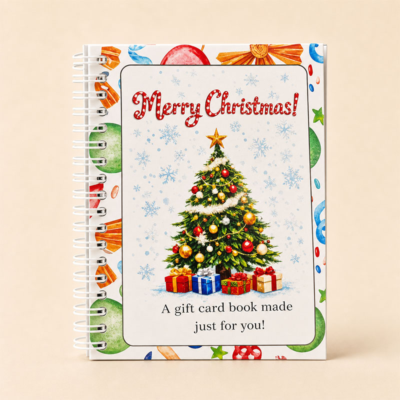 🎄 Early Bird 55% OFF – Christmas Gift Card Keepsake Book – A Surprise on Every Page 🎁