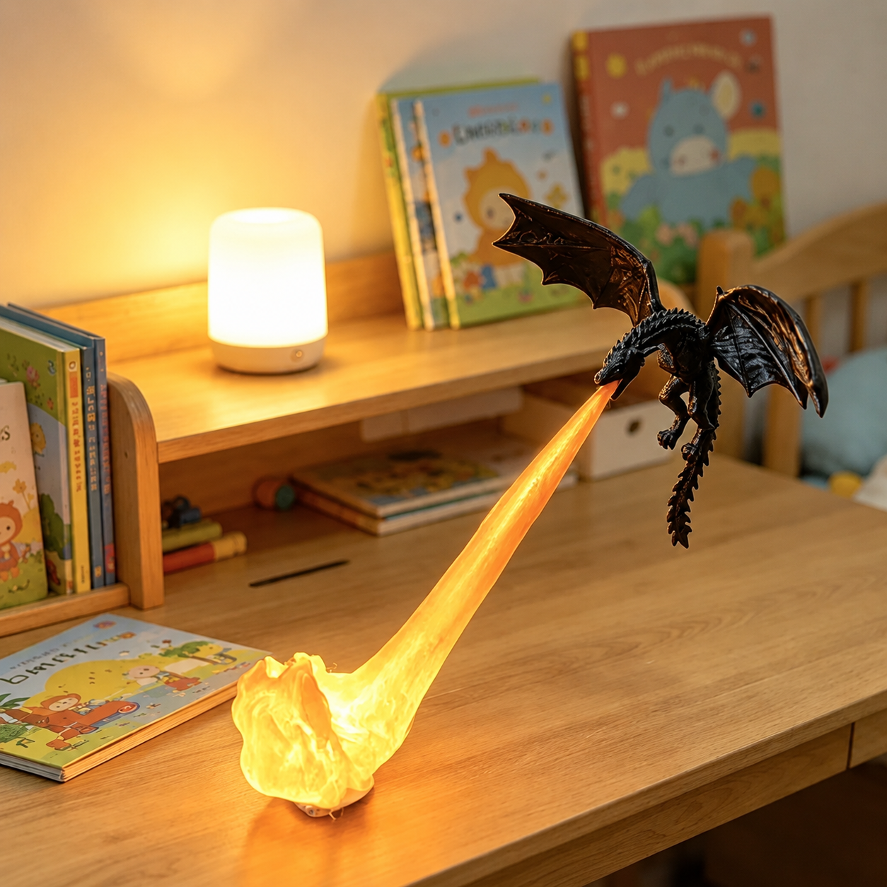 🎃 Halloween Early-Bird 50% OFF | Dragon Breath Flame Night Light 🔥