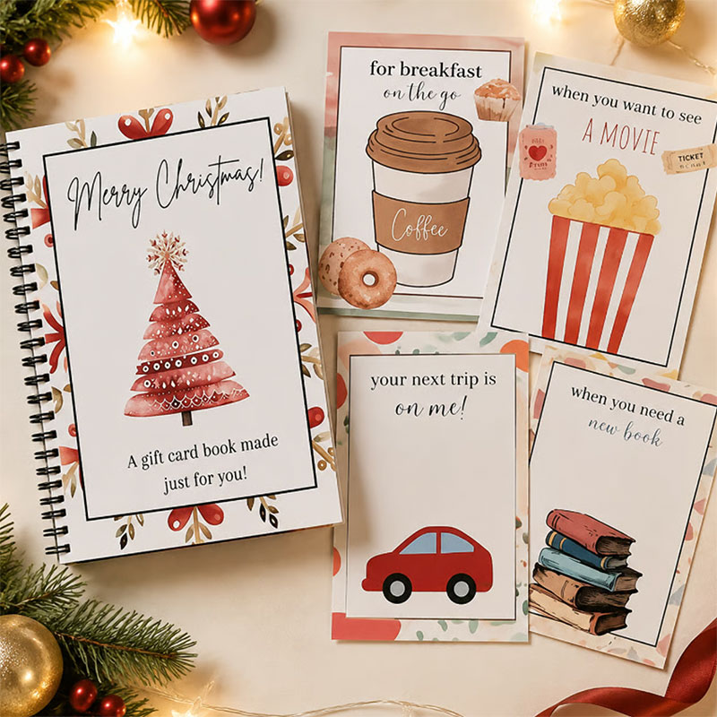 🎄 Christmas Gift Card Keepsake Book