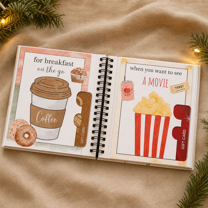 🎄 Christmas Gift Card Keepsake Book