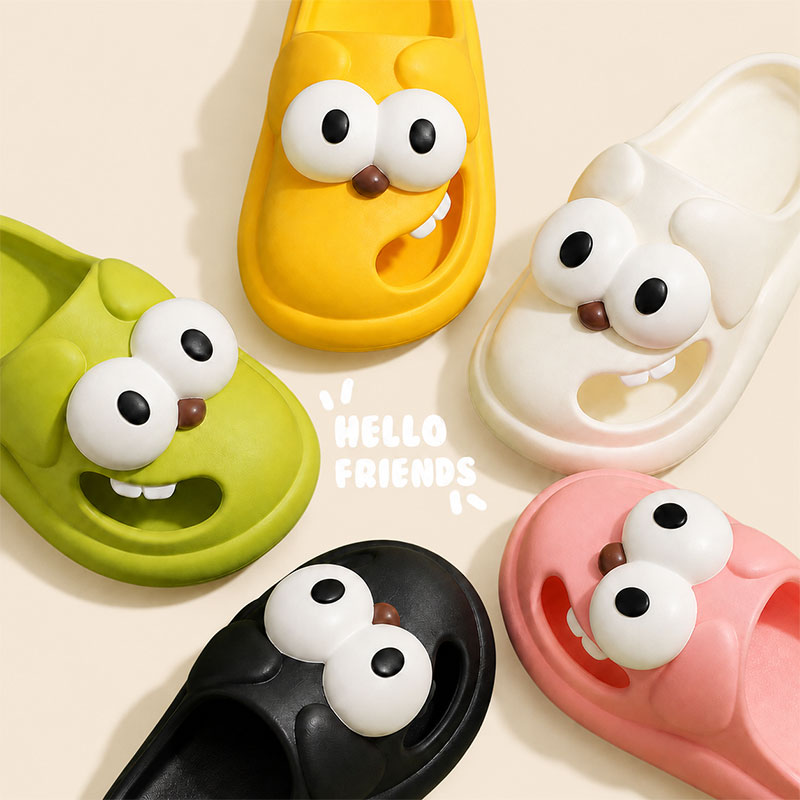 💋 Kissing Slippers – Funny Matching EVA Slides for Couples, Besties & Friends