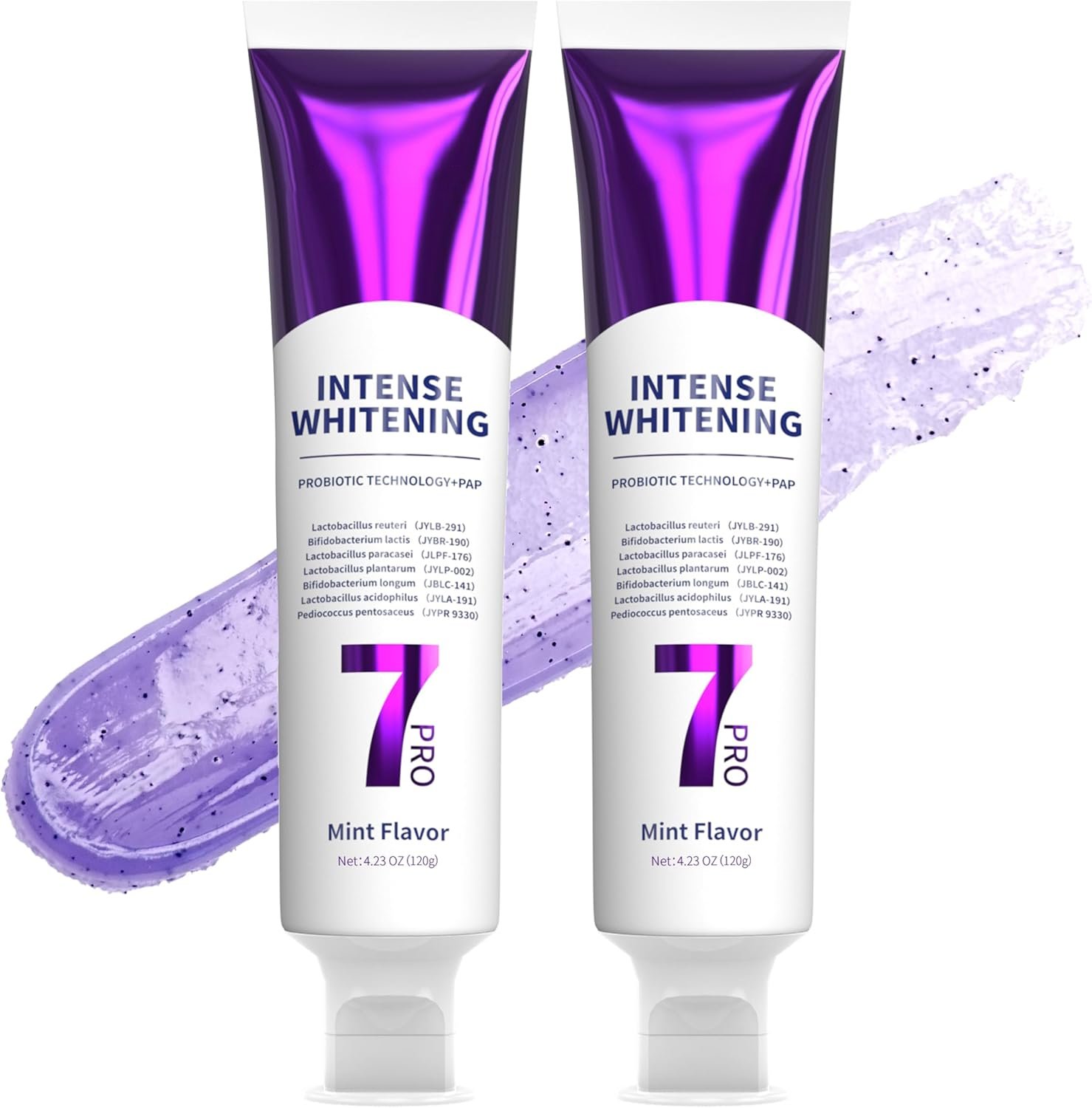 💜 70% OFF Smile Upgrade Sale - 7-Pro Purple Toothpaste for Enamel Repair and Fresh Breath