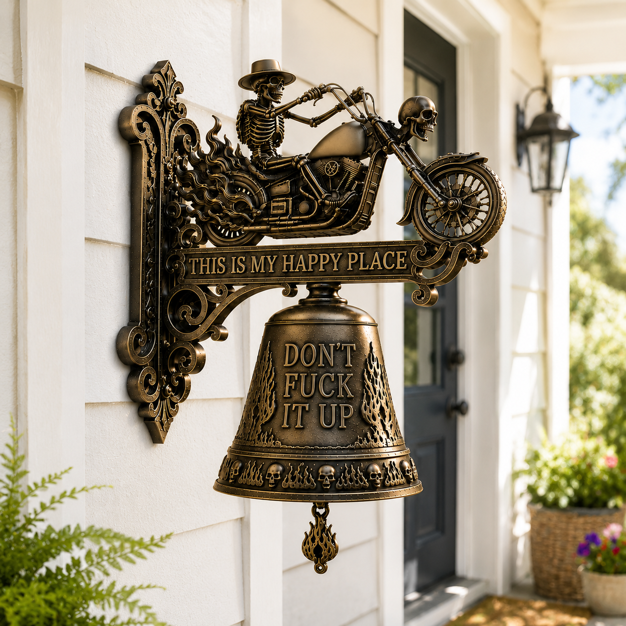 🚨 FLASH SALE – 70% OFF | Skull Dragon Rider Bell – Dark Fantasy Collectible Deal!
