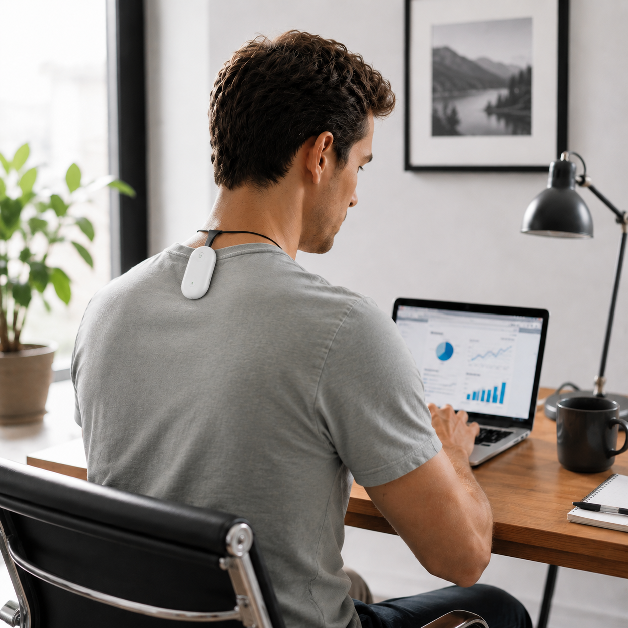 🔥 70% OFF TODAY-Smart Posture Corrector Device – 🧠Real-Time Slouch Detection Vibrator 