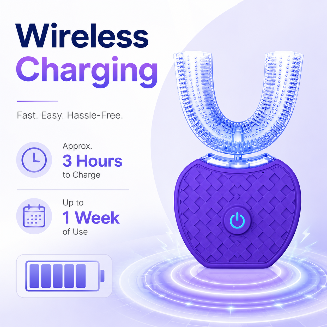 🦷 Smile Upgrade Sale 65% OFF ✨ Smart Automatic Toothbrush – 45-Second 360° Deep Cleaning System