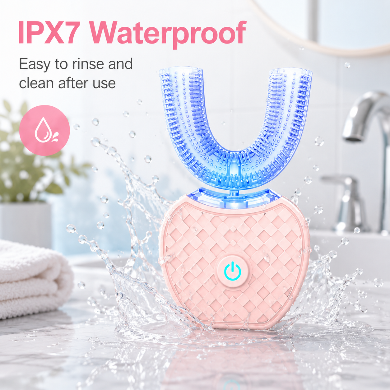 🦷 Smile Upgrade Sale 65% OFF ✨ Smart Automatic Toothbrush – 45-Second 360° Deep Cleaning System