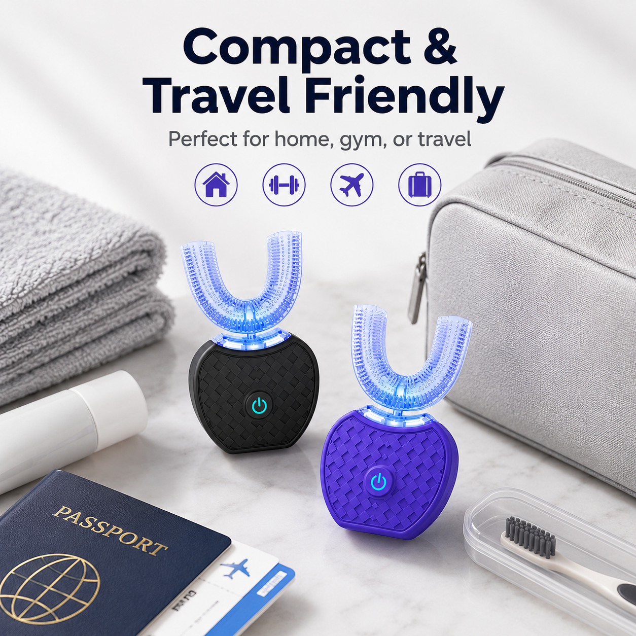 🦷 Smile Upgrade Sale 65% OFF ✨ Smart Automatic Toothbrush – 45-Second 360° Deep Cleaning System