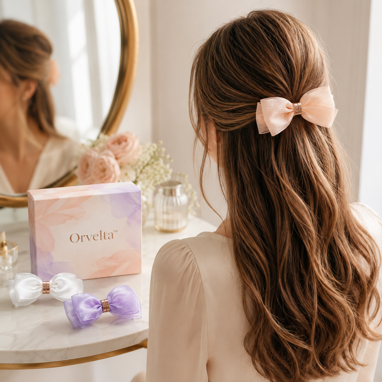 Orvelta™ Magnetic Bow Hair Clip 🎀