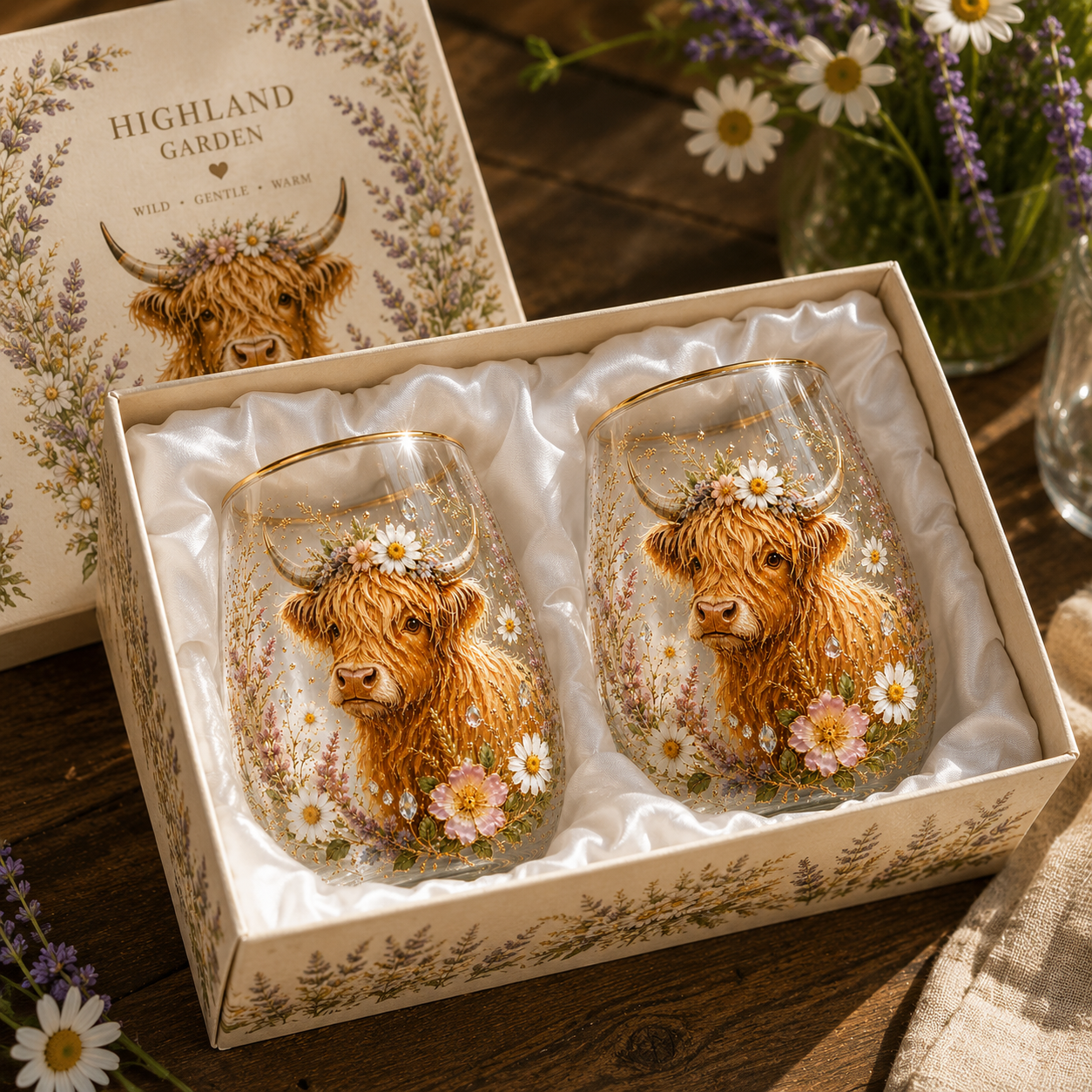 ✨ Start Your Day Beautifully 70% OFF 🌸Limited Edition 2026 Floral & Animal Morning Bliss Glass Cup ☕