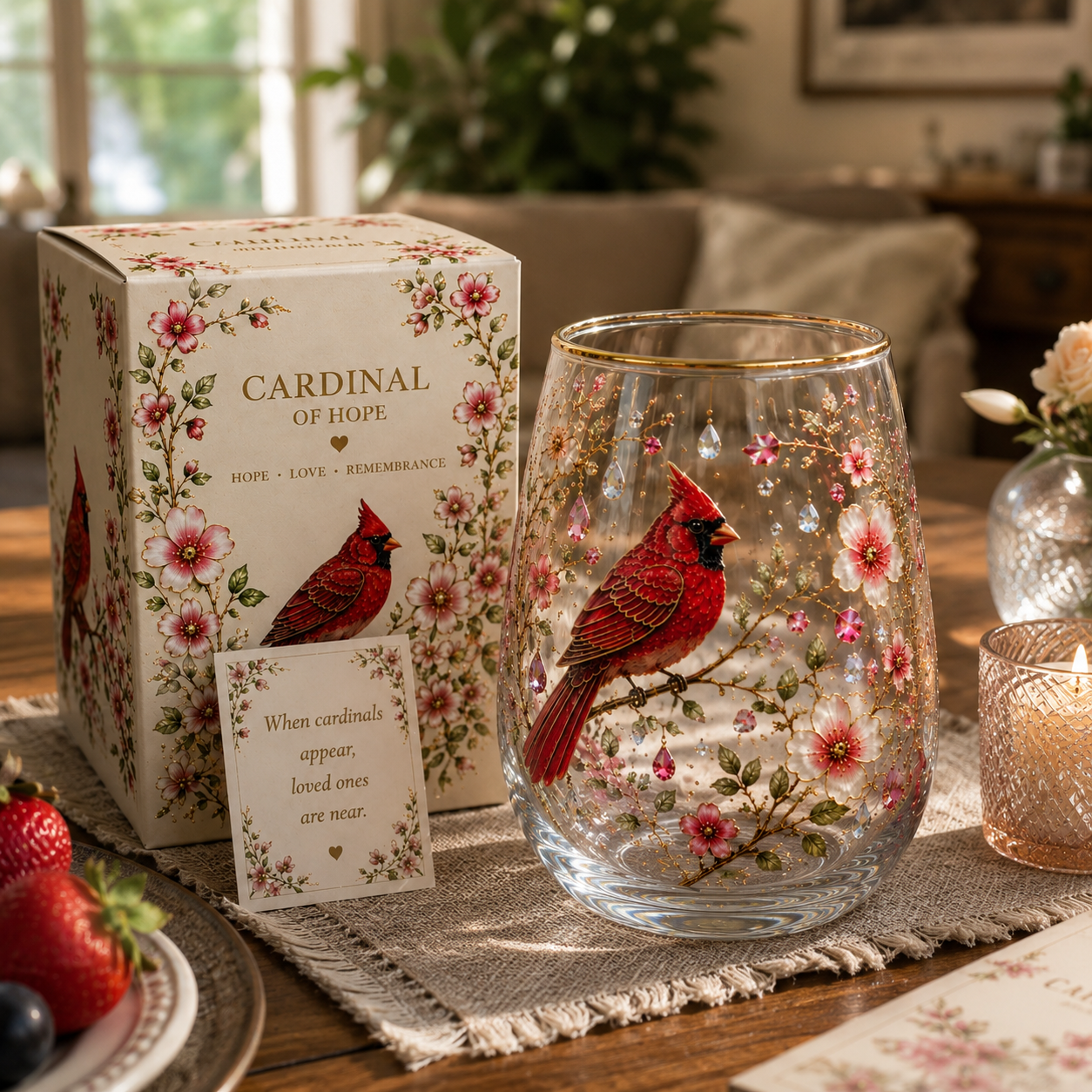 ✨ Start Your Day Beautifully 70% OFF 🌸Limited Edition 2026 Floral & Animal Morning Bliss Glass Cup ☕