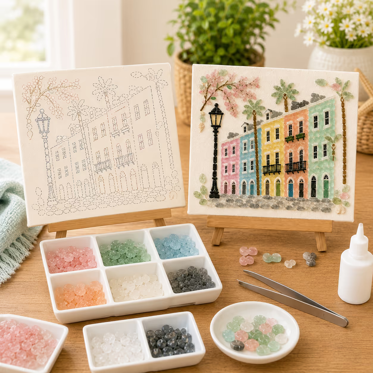 LAST DAY 65% OFF - ✨ Timeless American Destinations Sea Glass Art Kit