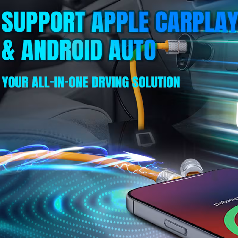 100W 4-in-1 Fast Charging Cable