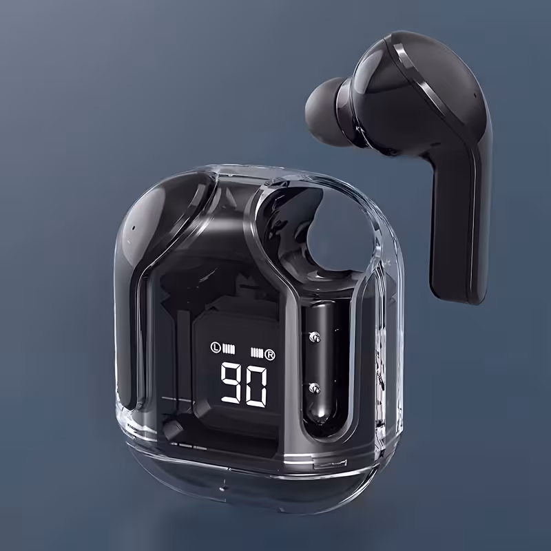 Mini Wireless Earbuds with LED Charging Case