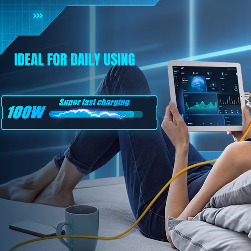 100W 4-in-1 Fast Charging Cable