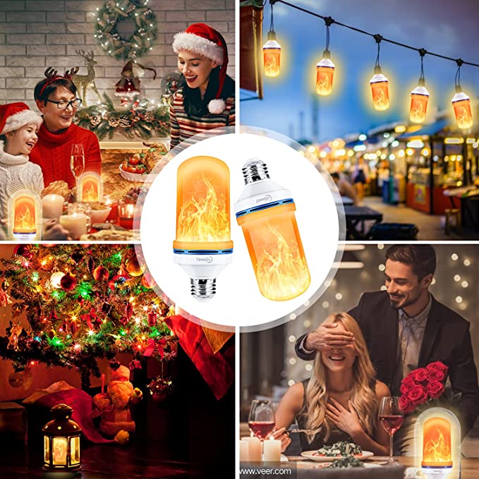 🔥80% OFF - 🔥LED Flame Light Bulb With Gravity Sensing Effect