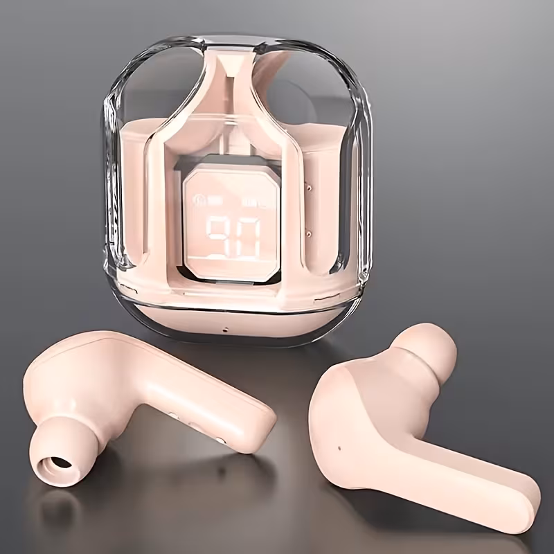 Mini Wireless Earbuds with LED Charging Case